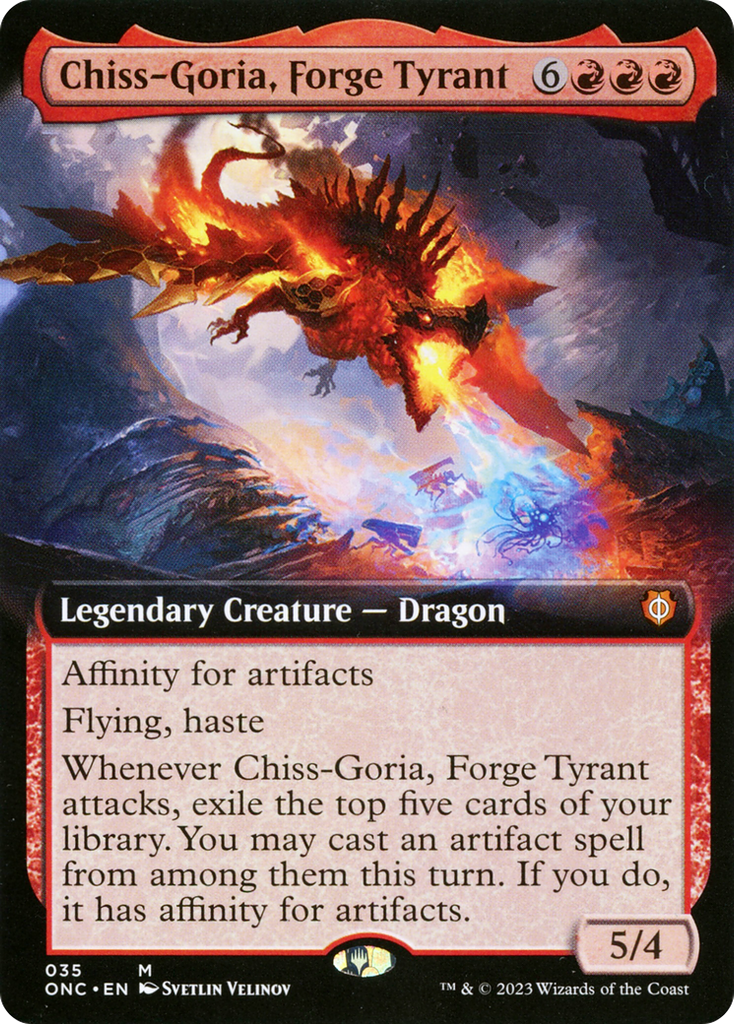 Magic: The Gathering - Chiss-Goria, Forge Tyrant - Phyrexia: All Will Be One Commander