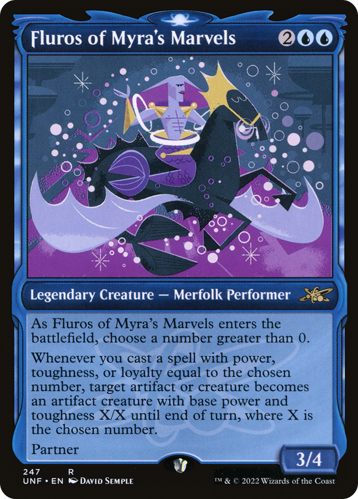 Magic: The Gathering - Fluros of Myra's Marvels Foil - Unfinity