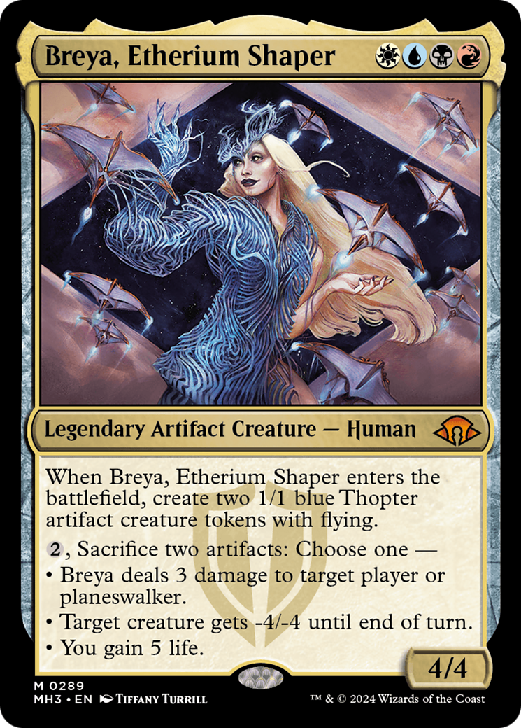 Magic: The Gathering - Breya, Etherium Shaper Foil - Modern Horizons 3