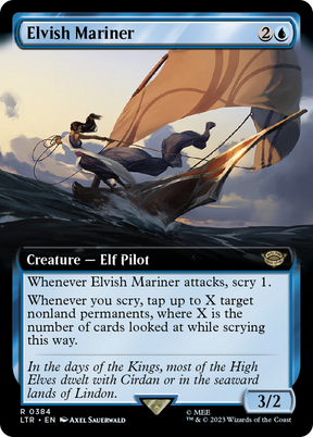 Magic: The Gathering - Elvish Mariner - The Lord of the Rings: Tales of Middle-earth