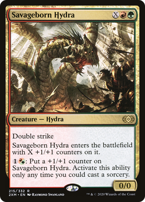 Magic: The Gathering - Savageborn Hydra Foil - Double Masters