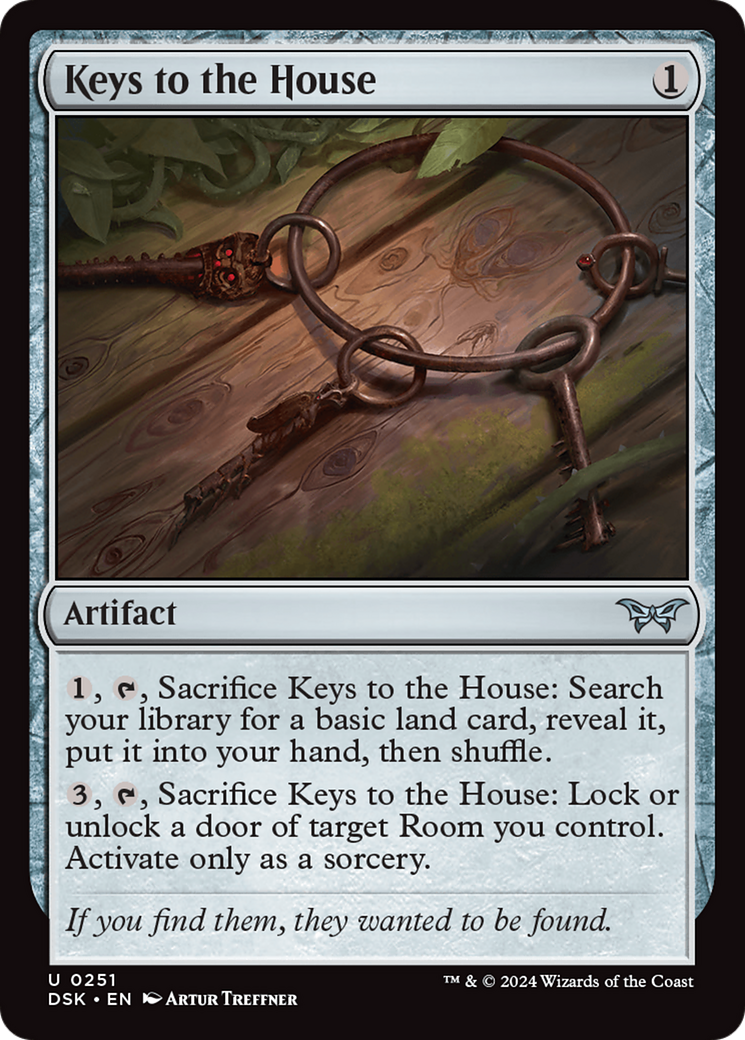 Magic: The Gathering - Keys to the House - Duskmourn: House of Horror