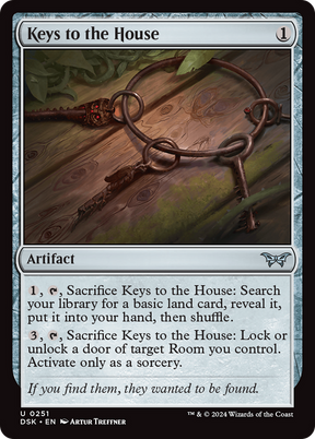 Magic: The Gathering - Keys to the House - Duskmourn: House of Horror
