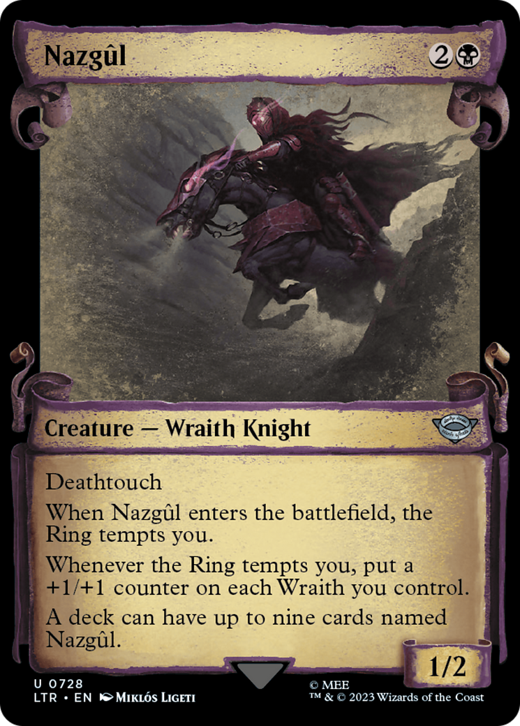 Magic: The Gathering - Nazgûl Foil - The Lord of the Rings: Tales of Middle-earth