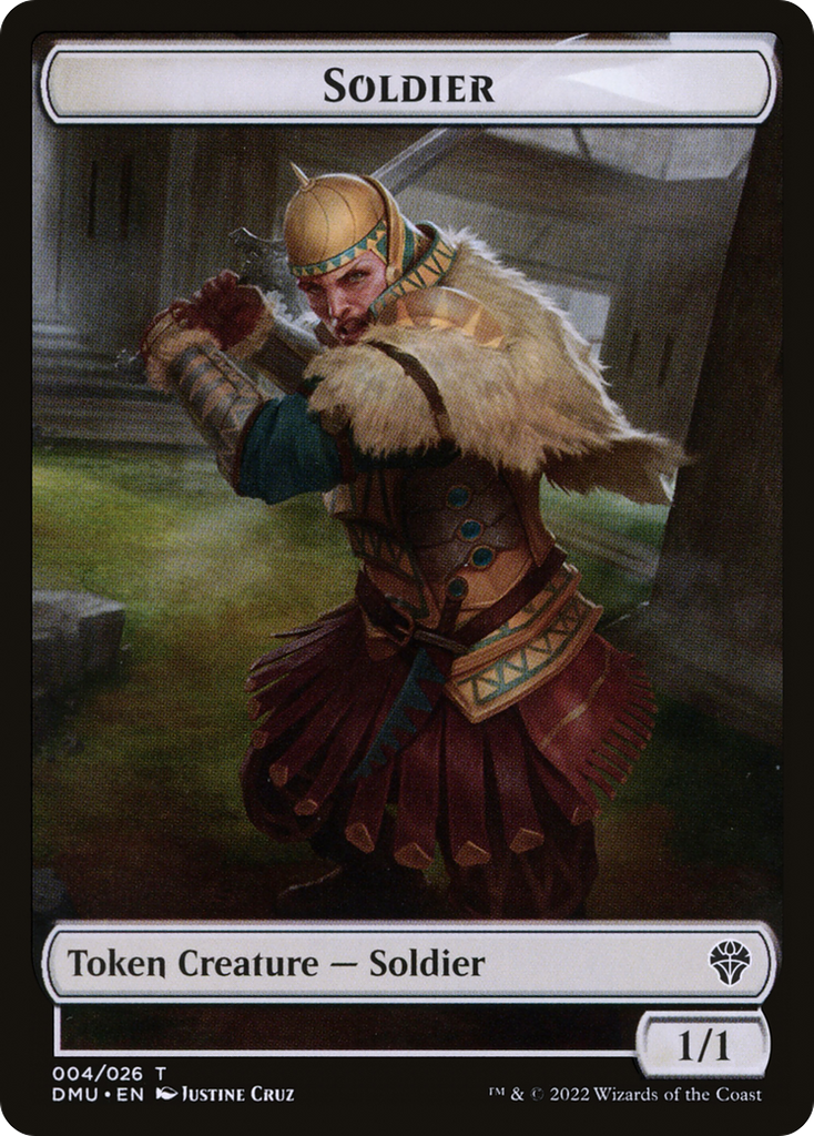 Magic: The Gathering - Soldier Token - Dominaria United Tokens