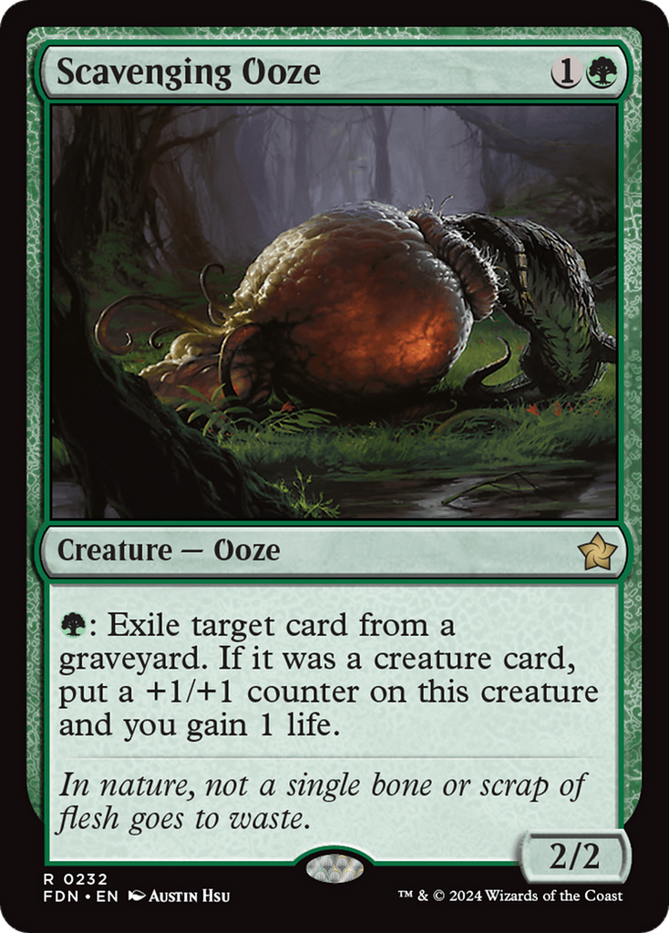 Magic: The Gathering - Scavenging Ooze - Foundations