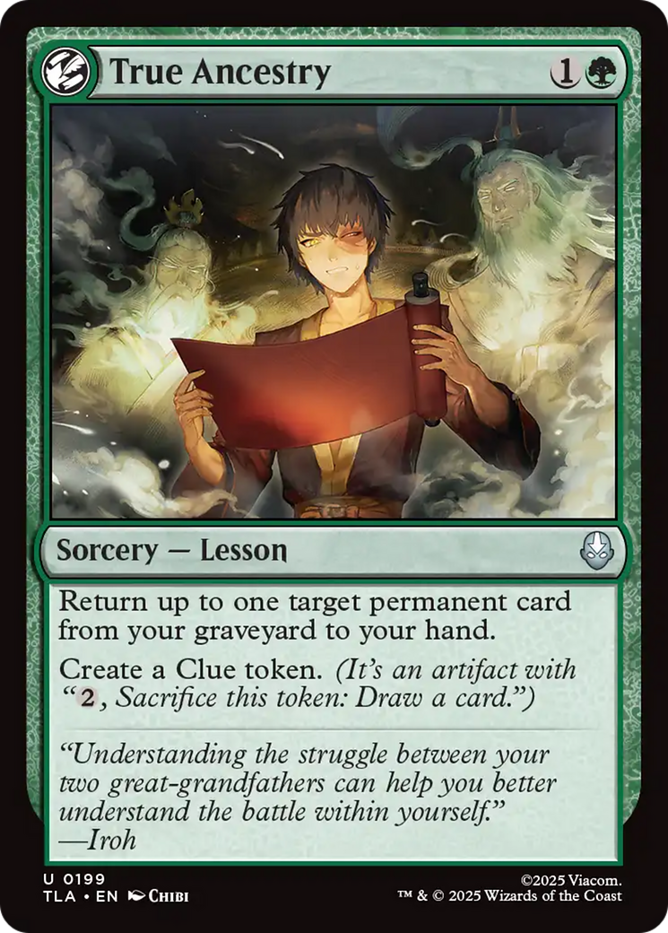 Magic: The Gathering - True Ancestry - Avatar: The Last Airbender