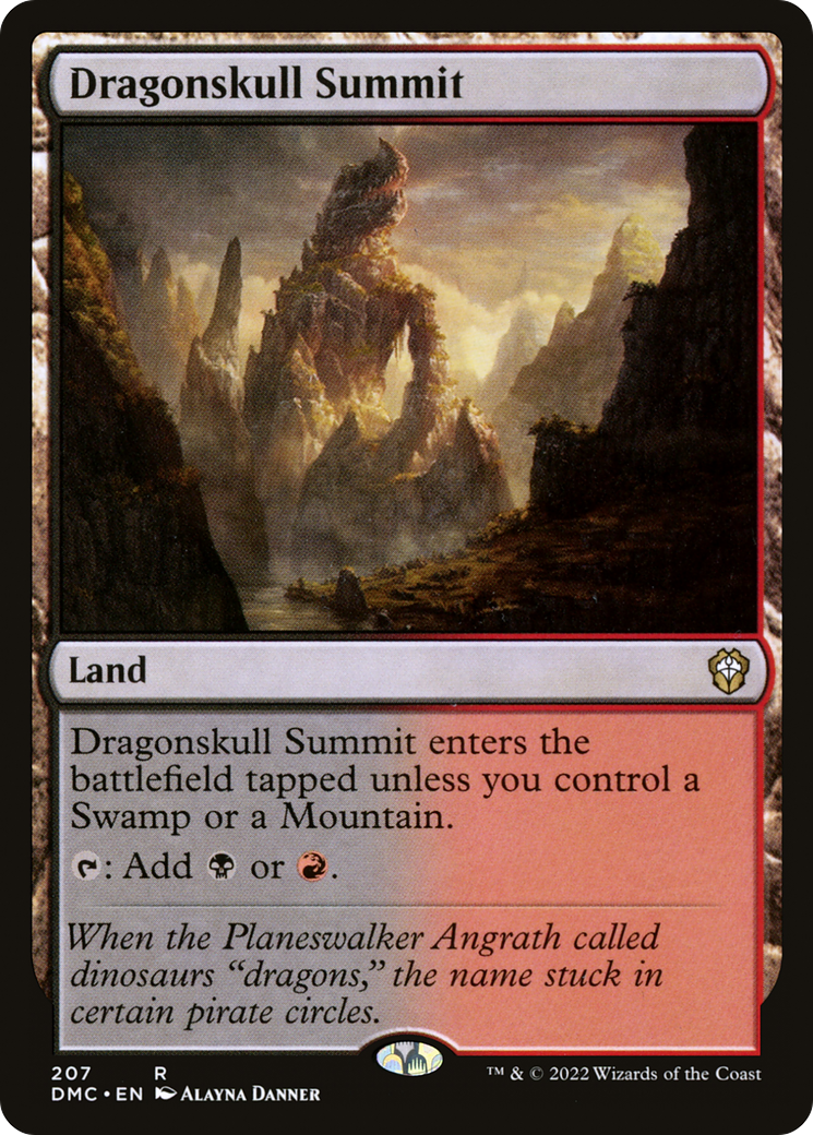 Magic: The Gathering - Dragonskull Summit - Dominaria United Commander