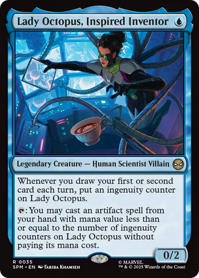 Magic: The Gathering - Lady Octopus, Inspired Inventor Foil - Marvel's Spider-Man