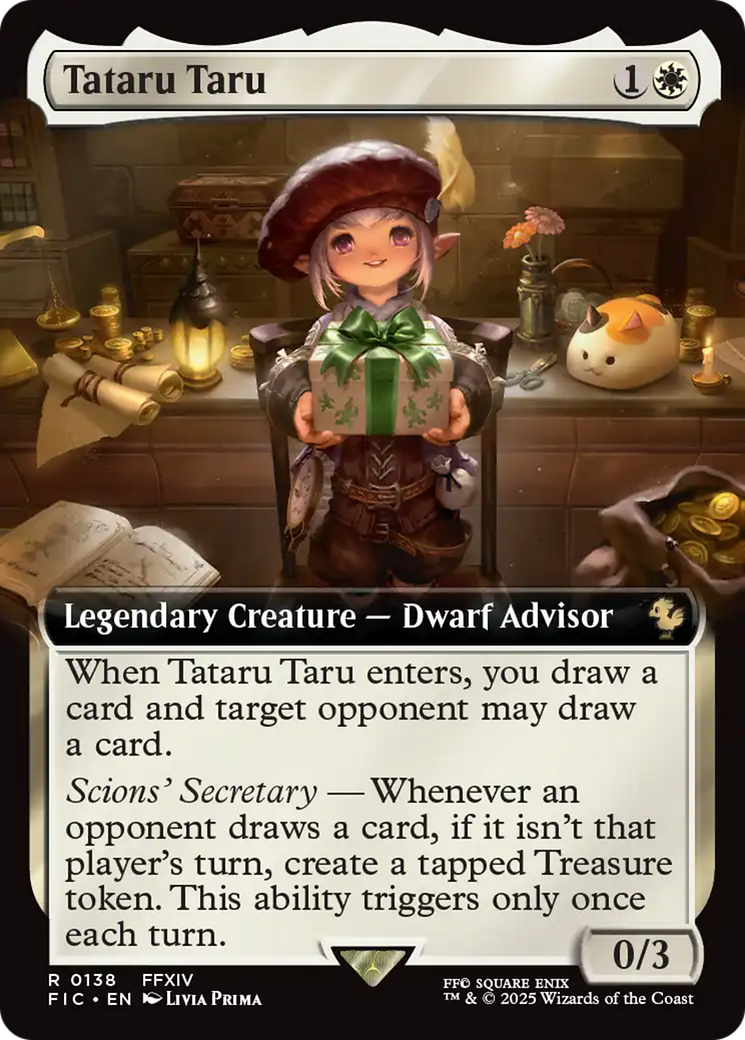 Magic: The Gathering - Tataru Taru - Final Fantasy Commander
