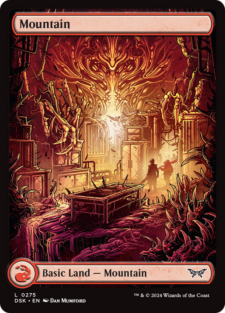 Magic: The Gathering - Mountain - Duskmourn: House of Horror