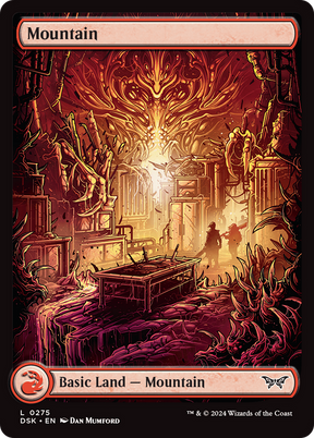 Magic: The Gathering - Mountain - Duskmourn: House of Horror