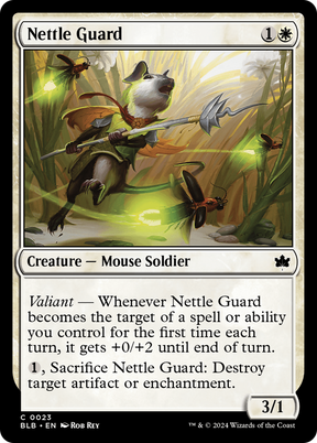 Magic: The Gathering - Nettle Guard Foil - Bloomburrow