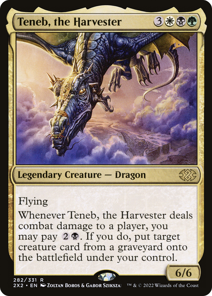 Magic: The Gathering - Teneb, the Harvester - Double Masters 2022