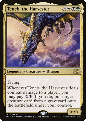 Magic: The Gathering - Teneb, the Harvester - Double Masters 2022