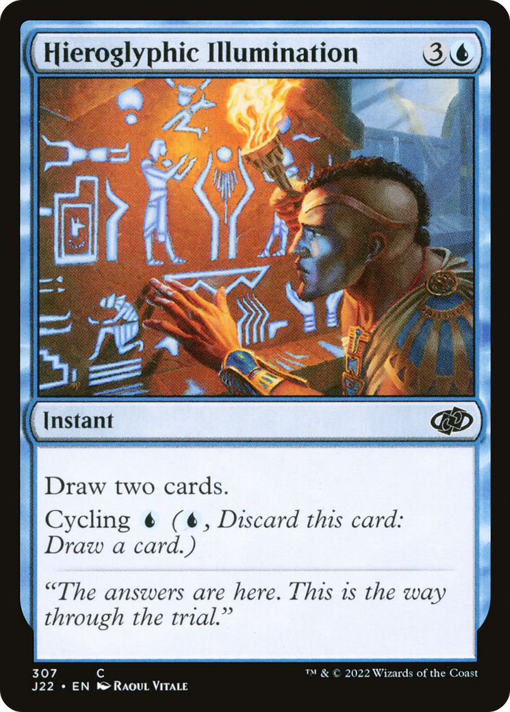 Magic: The Gathering - Hieroglyphic Illumination - Jumpstart 2022