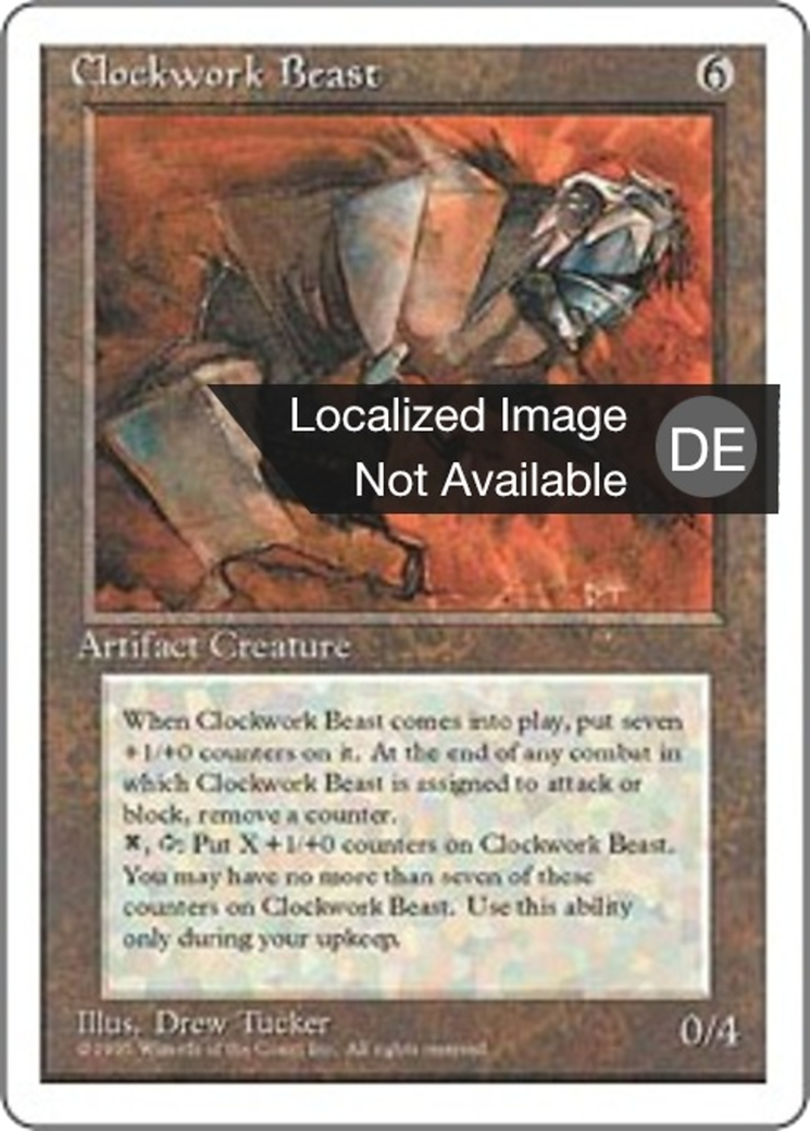 Magic: The Gathering - Mechanische Bestie - Fourth Edition