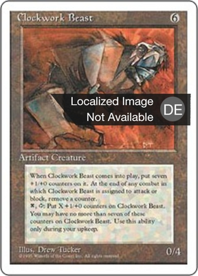 Magic: The Gathering - Mechanische Bestie - Fourth Edition