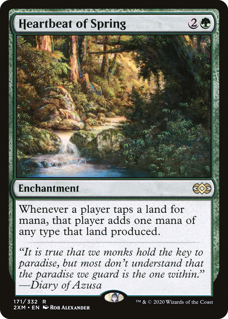 Magic: The Gathering - Heartbeat of Spring Foil - Double Masters