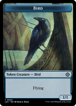 Magic: The Gathering - Bird Token - The Lost Caverns of Ixalan Commander Tokens