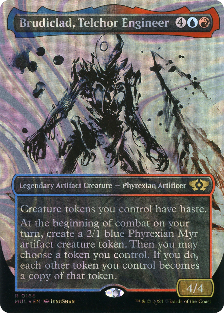 Magic: The Gathering - Brudiclad, Telchor Engineer Foil - Multiverse Legends