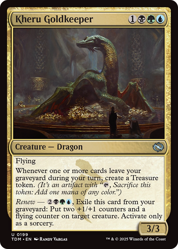 Magic: The Gathering - Kheru Goldkeeper Foil - Tarkir: Dragonstorm