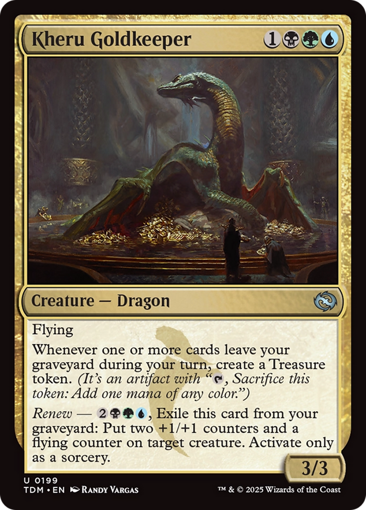 Magic: The Gathering - Kheru Goldkeeper - Tarkir: Dragonstorm