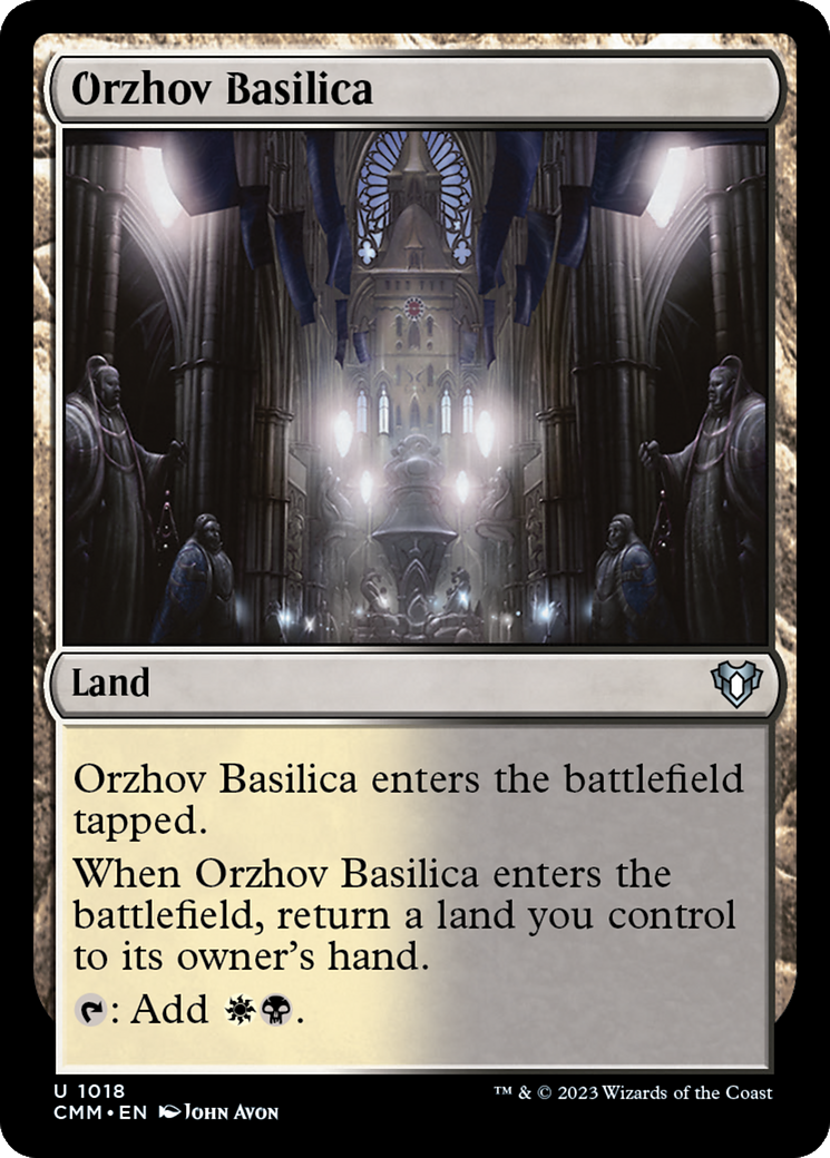 Magic: The Gathering - Orzhov Basilica - Commander Masters