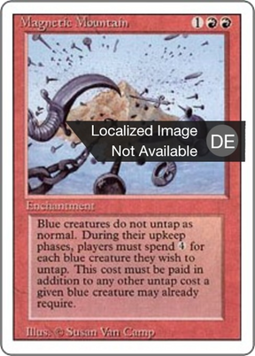Magic: The Gathering - Magnetberg - Revised Edition