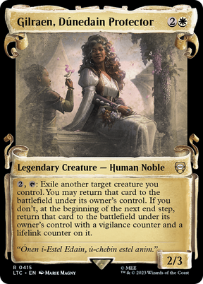 Magic: The Gathering - Gilraen, Dúnedain Protector Foil - Tales of Middle-earth Commander