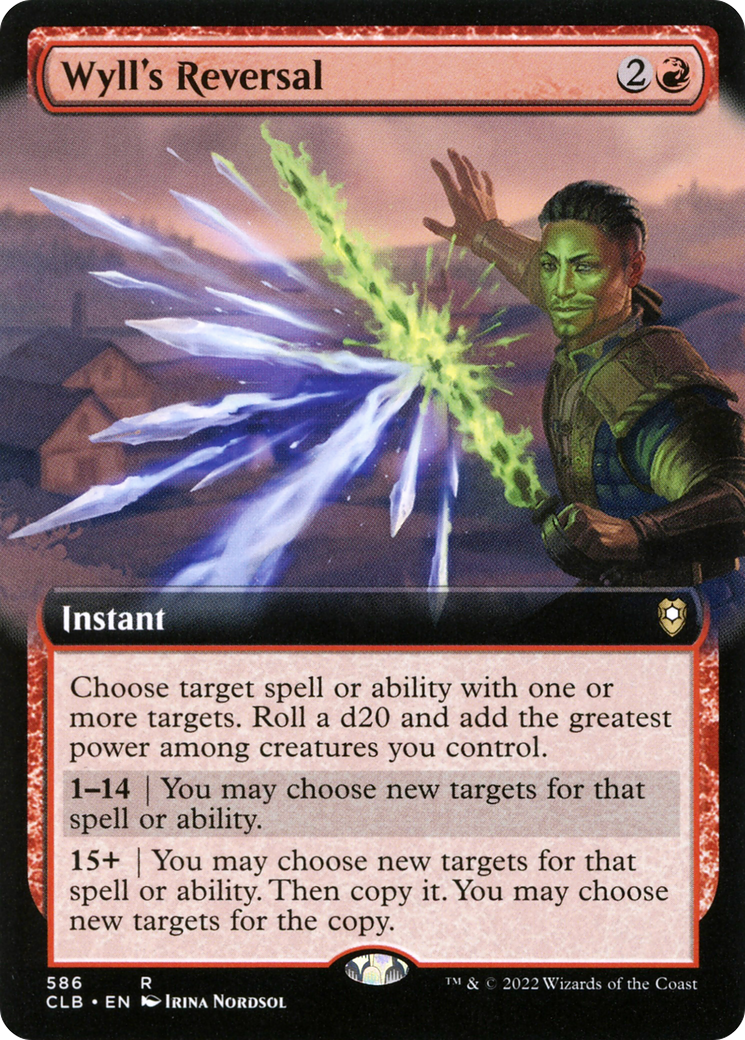 Magic: The Gathering - Wyll's Reversal Foil - Commander Legends: Battle for Baldur's Gate