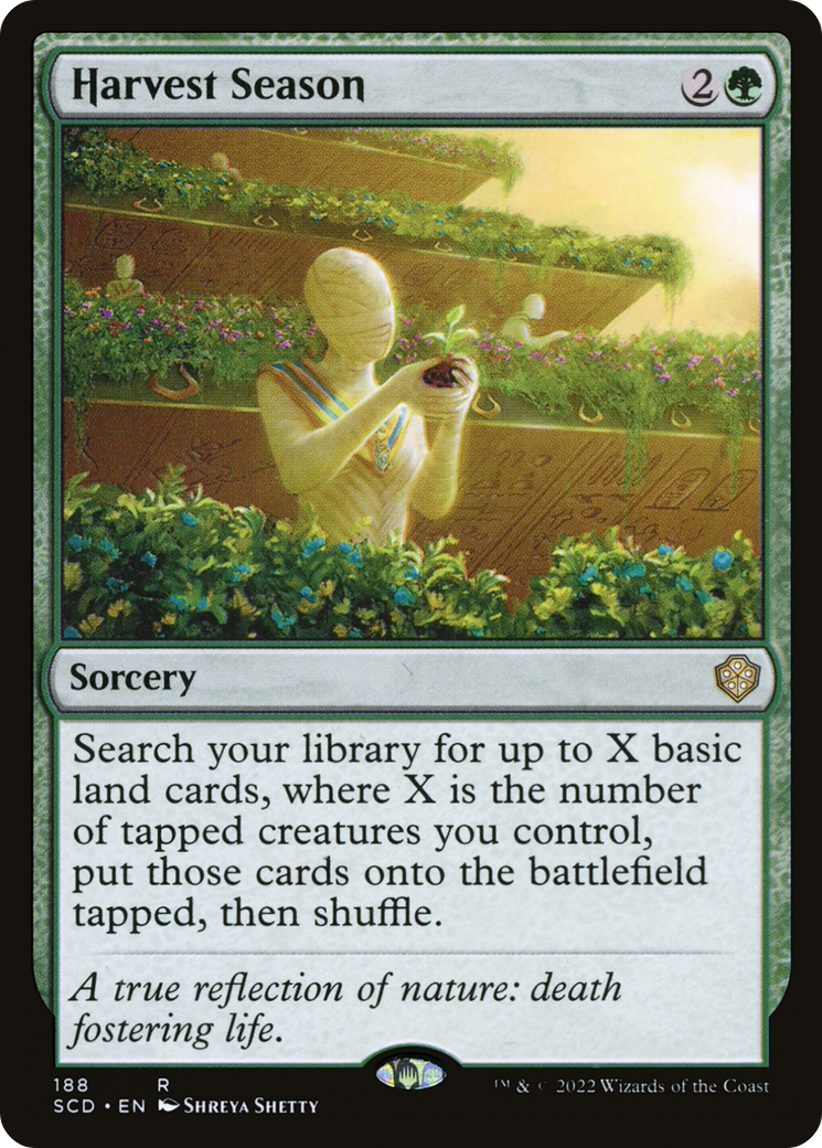 Magic: The Gathering - Harvest Season - Starter Commander Decks
