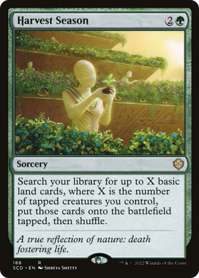 Magic: The Gathering - Harvest Season - Starter Commander Decks