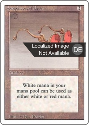 Magic: The Gathering - Urzas Sonnenbrille - Revised Edition