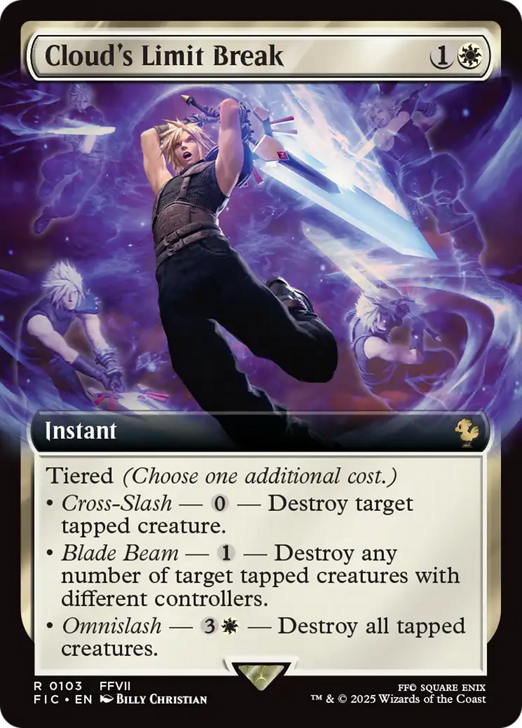Magic: The Gathering - Cloud's Limit Break - Final Fantasy Commander