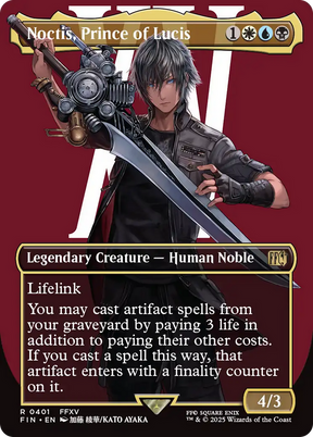 Magic: The Gathering - Noctis, Prince of Lucis - Final Fantasy