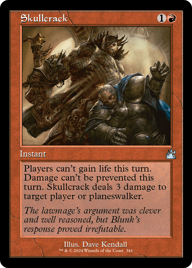 Magic: The Gathering - Skullcrack Foil - Ravnica Remastered