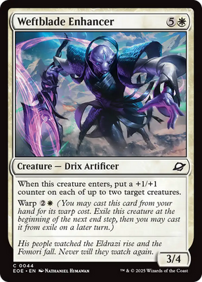 Magic: The Gathering - Weftblade Enhancer Foil - Edge of Eternities