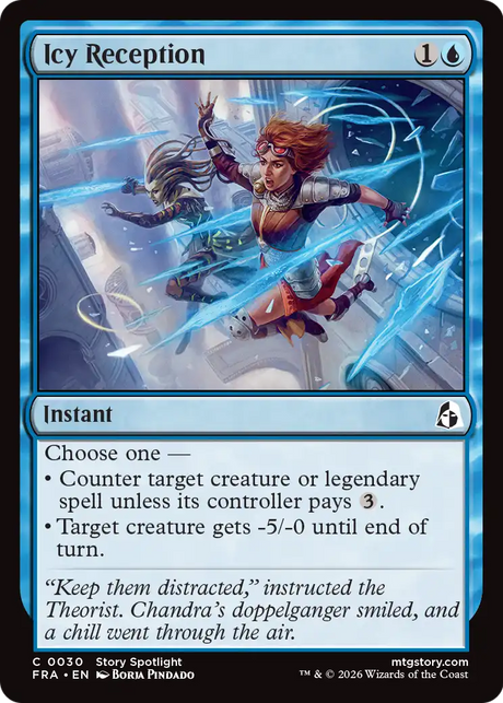 Magic: The Gathering - Icy Reception Foil - Reality Fracture