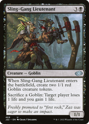 Magic: The Gathering - Sling-Gang Lieutenant - Jumpstart 2022