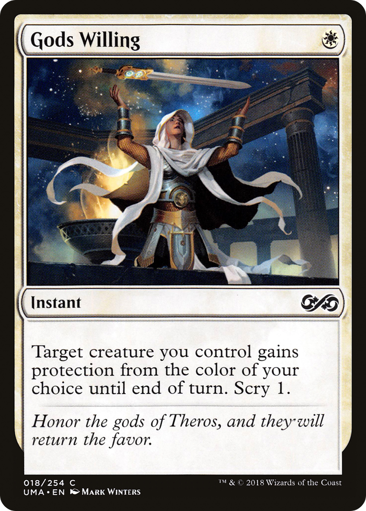 Magic: The Gathering - Gods Willing Foil - Ultimate Masters