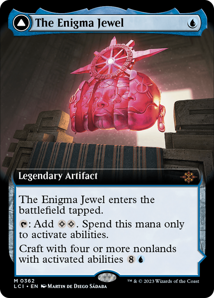 Magic: The Gathering - The Enigma Jewel // Locus of Enlightenment - The Lost Caverns of Ixalan