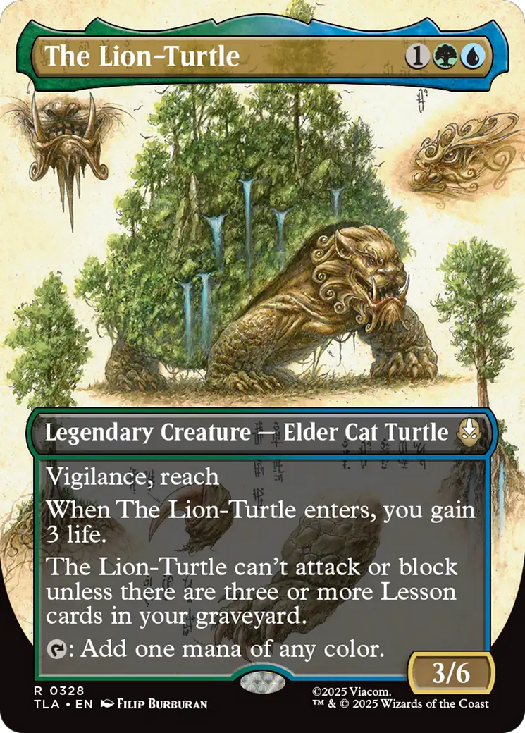 Magic: The Gathering - The Lion-Turtle - Avatar: The Last Airbender