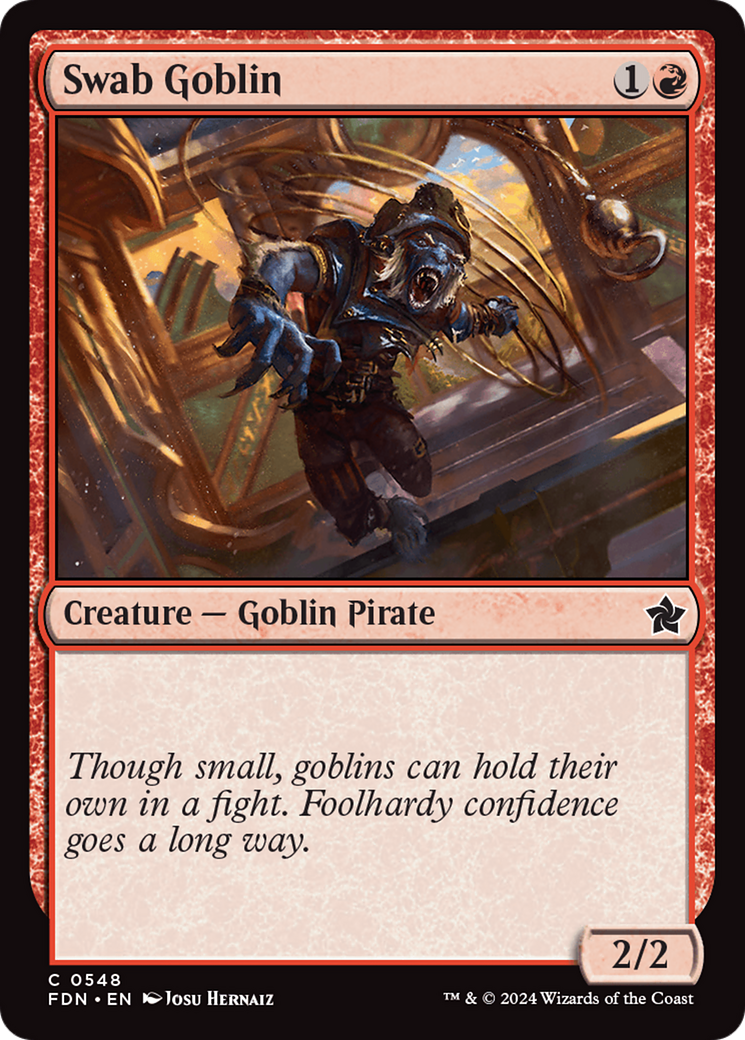 Magic: The Gathering - Swab Goblin - Foundations