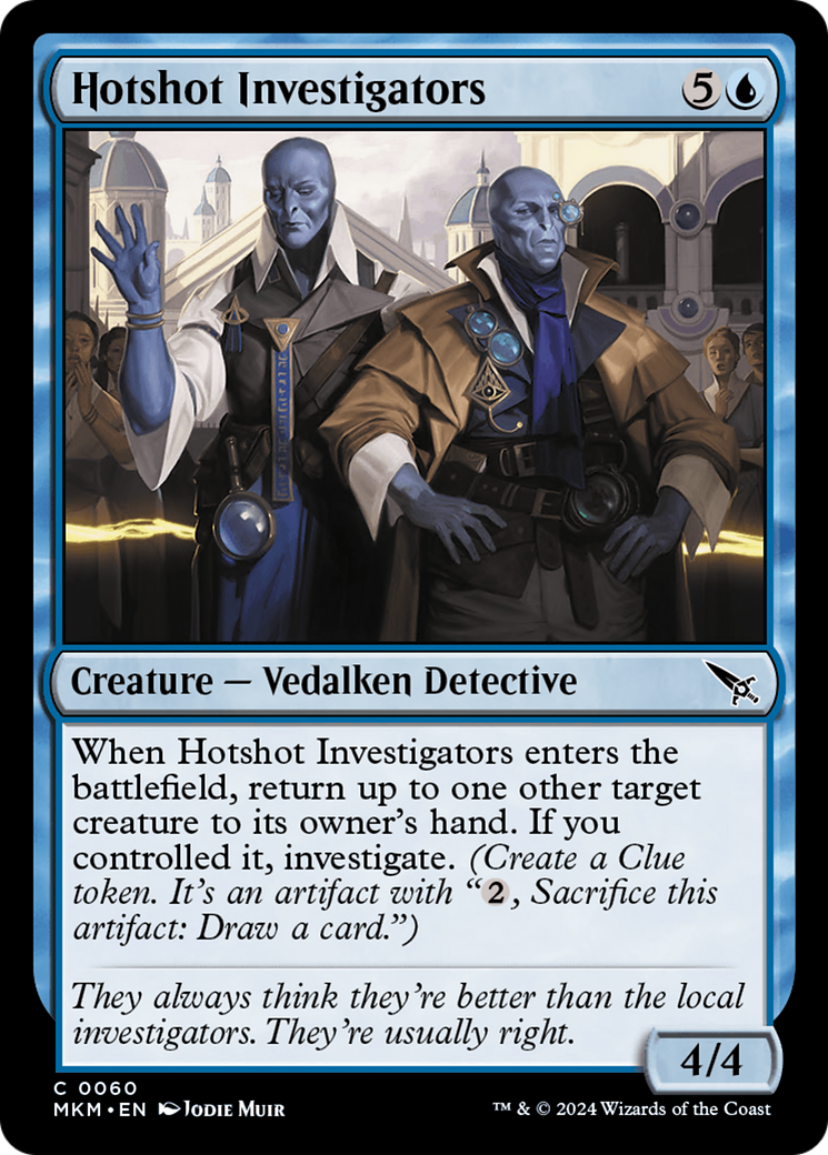 Magic: The Gathering - Hotshot Investigators - Murders at Karlov Manor
