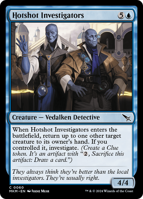 Magic: The Gathering - Hotshot Investigators Foil - Murders at Karlov Manor