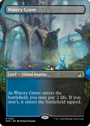 Magic: The Gathering - Watery Grave Foil - Ravnica Remastered
