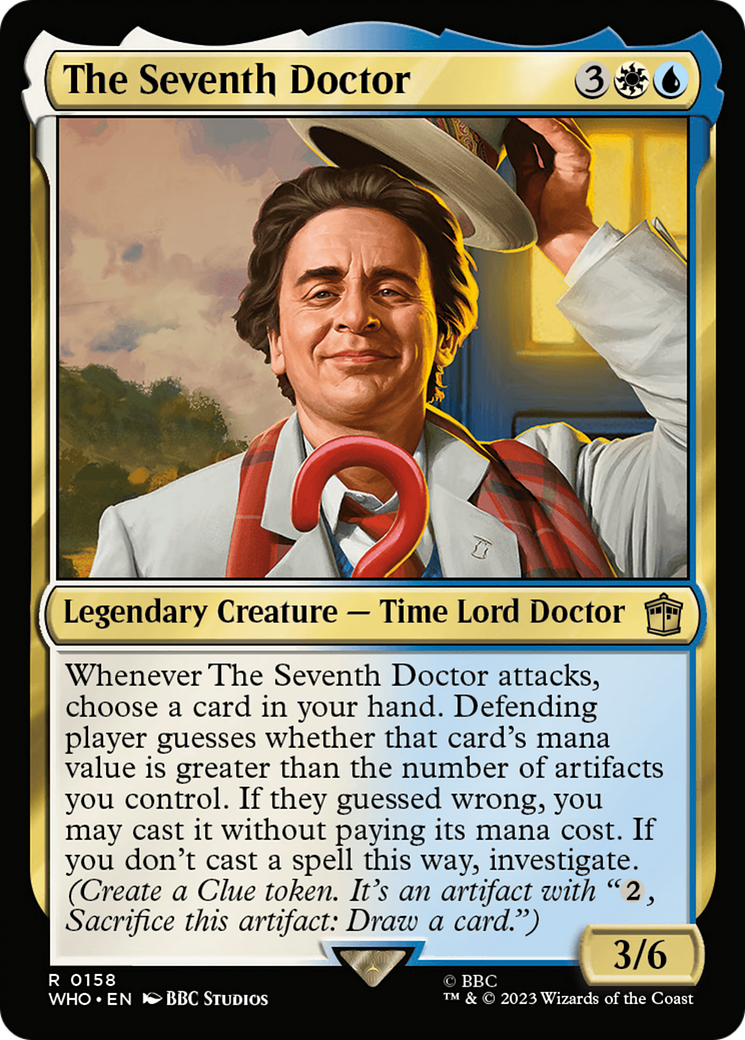 Magic: The Gathering - The Seventh Doctor - Doctor Who
