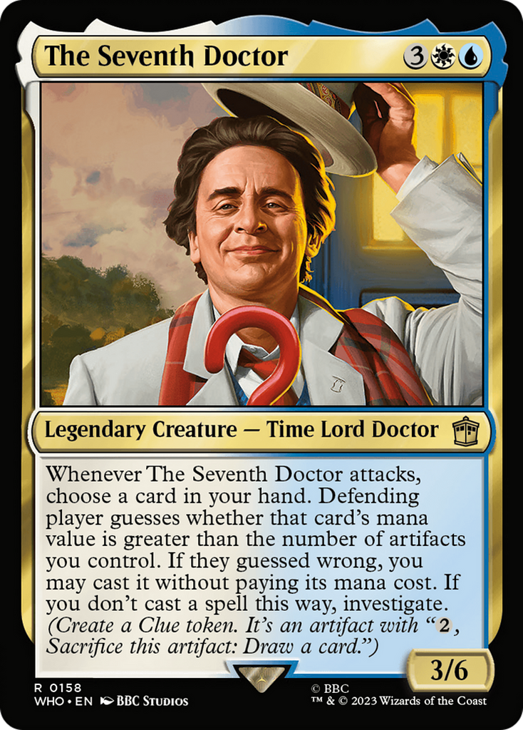 Magic: The Gathering - The Seventh Doctor - Doctor Who