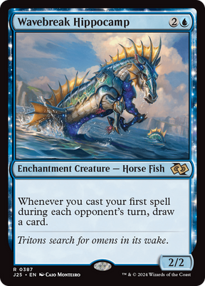 Magic: The Gathering - Wavebreak Hippocamp - Foundations Jumpstart